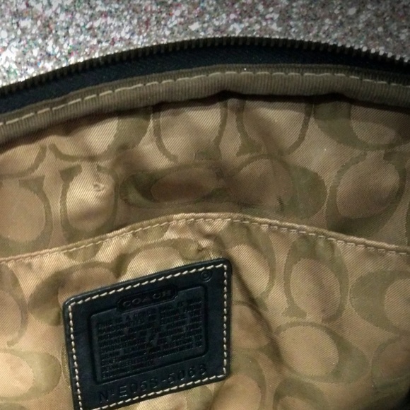 SOLD-NOT AVAILABLECoach Black Large Leather Clutch - Picture 5 of 5